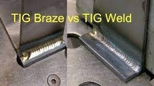 Tig Brazing Vs Tig Welding Soldadura Tig Soldadura Tipos De Soldadura