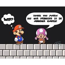 Sorry Mario But Our Princess Is In Another Castle Illustrationfriday Retro Supermario Suoermariobrothers Mario Nintendo Toadette Ourprincessisinanithercastle Wtf Peach Toadst In 2020 Mario Nintendo Illustration Mario