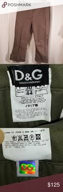 Dolce And Gabbana Capris Pants Pre Owned But Gently Used