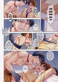 Yaoi hentai comics Attack on Titan – Plenilune. Pairing: Levi Ackerman &  Eren Yeager » Page 3
