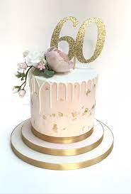 15% off with code zazmaysaving. Pink Watercolour Buttercream Single Tier 60th Birthday Cake Birthday Cake For Mom 60th Birthday Cakes 70th Birthday Cake