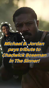 Michael B Jordan Tribute to Chadwick
