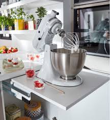 La Tablette Relevante Pour Sortir Facilement Votre Robot Du Placard Vraiment Pratique Rangement Robot Cuisine Cuisine Rangement Cuisine