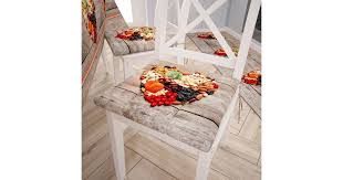 Cuscino moderno per panca e sedia. Cuscini Per Sedie Coprisedia 6 Pezzi Frutta Secca Petti Artigiani I