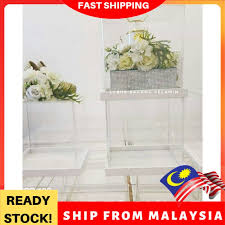 Nak tahu lebih lanjut bole whatsapp saya. Buy Readystock Dulang Hantaran Arcylic Wedding Flower Bunga Pelamin Hantaran Pelamin Wedding Decoration Gubahan Hantaran Seetracker Malaysia