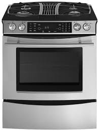 I have had it about 15 years, so there is some longevity. Jenn Air Jgs9900bds 30 Slide In Downdraft Gas Range With 4 Sealed Burners 15 000 Btu Eventhree Burner 4 3 Cu Ft Multimode Convection And 2 Speed Ventilation Fan Stainless Steel