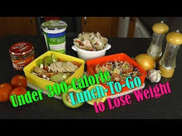 No bland, boring food for me, please! Under 300 Calorie Lunch To Go Weight Loss Recipes Youtube