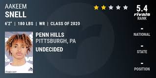 Aakeem Snell 2020 Wide Receiver