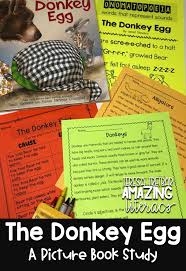 The Donkey Egg A Picture Book Study Book Study Vocabulary Lessons Language Art Activities