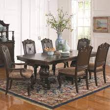 Valentina Seven Piece Formal Dining Set By Coaster At Speedy Furniture Dining Room Furniture Furniture Dining Room Spaces