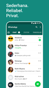 Whatsapp from facebook is a free messaging and video calling app. Whatsapp For Android Apk Download