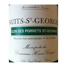 Domaine Henri Gouges Nuits Saint Georges 1er Cru Clos Des Porrets Saint Georges Rouge 2013 Vignerons D Exception