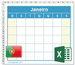 Calendario Excel 2021 Com Feriados Portugal