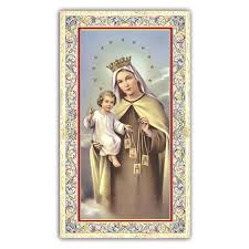 Cada 16 de julio se festeja a nuestra señora del carmen, una de las advocaciones marianas cuya devoción se expresa a través del silencio y la oración. Estampa Nuestra Senora Del Carmen 10x5 Cm Italiano Venta Online En Holyart