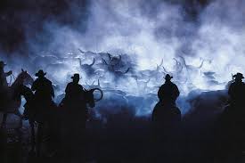 The Marlboro Man • ute and horses with a mexican feel to the music, this man likes tending his hungry horses • silhouettes at dawn. the marlboro man