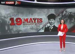 Trt Haber Ekraninda 19 Mayis Cumhuriyet Bayrami Kutlu Olsun Yazdigi Iddiasi