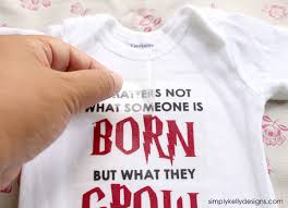 Download Harry Potter Onesie Using Heat Transfer Vinyl