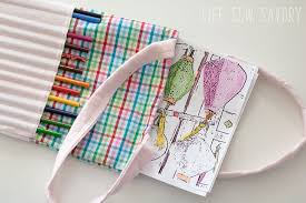 Coloring carry bag diy this video will show you how to make coloring art carry bag. Art Bag Sewing Tutorial And Coloring Pages Life Sew Savory