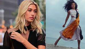 Click here for the full article. Hailey Bieber Reacts To Vogue Cover Featuring Naomi Osaka