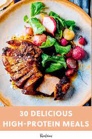 30 High Protein Meals That Aren T Boring Steak And Potatoes Salad Recipes For Dinner High Protein Recipes Dinner Salads