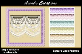 High quality svg files & digital paper that are easy to cut, and assemble beautifully with your cricut, and silhouette! Square Lace Frames Graphic By Aisne Frame Objects Design Graphic