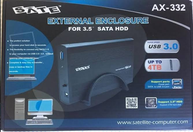SATE RXTERNAL ENCLOSURE AX-332