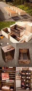 29 Ways To Be Sustainable By Decorating With Wooden Crates Decor Diy Home Decor Diy Furniture