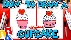 We will guide you through this chibi / kawaii / cartoon love embrace with easy to follow steps. How To Draw A Valentine Cupcake Youtube