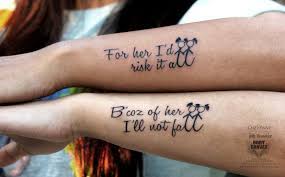 Lovely Couple Tattoo Idea For Boyfriend And Girlfriend On Forearm In 2021 Couple Tattoos Tattoos Cute Couple Tattoos