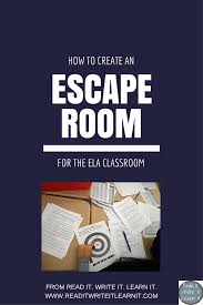 Have You Heard Of Escape Rooms In The Classroom But You Re Unsure Exactly How To Set One Up This Blog Escape Room Ela Classroom Teaching High School English
