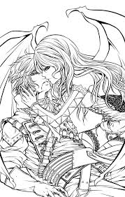Free12 Vampire S Kiss By Dark Ira D424qk9 Jpg 600 947 Chibi Coloring Pages Animal Coloring Pages Coloring Books