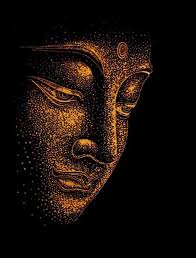 Black And White Acrylic Painting Buddha Acrylic Painting Divine Buddha Buddha Art Painting Buddha Painting Buddha Art