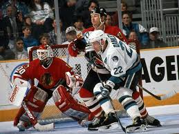 21 january 1967 ad, östersund, sweden ➦ 54 ad. Ulf Dahlen Of The San Jose Sharks In Front Of The Net Against The Chicago Blackhawks San Jose Sharks Chicago Blackhawks Blackhawks