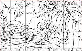 ocean weather services the use of the 500 mb chart at sea