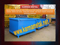 Metal Tasima Kasalari Katlanabilir Istiflenebilir Metal Sac Kasa Celik Tasima Kasalari Stoklama Kasasi Metal Karma