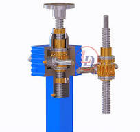 Anti-backlash Machine Screw Jack