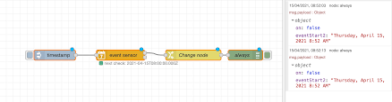 Time changes in utc over the years. Change Time Zone Sensornode Node Red Contrib Ical Events
