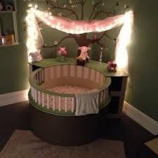 Ryobi Nation Murphy Desk Circle Crib Baby Girls Nursery Baby Furniture