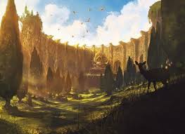 Temple Of Plenty An Art Print By Noah Bradley Noah Bradley Mtg Art Art