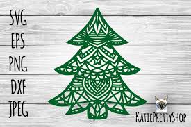 Choose from 31000+ xmas graphic resources and download in the form of png, eps, ai or psd. Christmas Tree Svg Christmas Svg Zentangle Mandala 808469 Cut Files Design Bundles