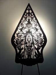A javanese gunungan with closed porch and two large yakshas on the sides. Mewarnai Gambar Sketsa Gunungan Wayang Terbaru Kataucap