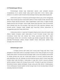 Satu borang pemantauan khusus yang pernah digunakan oleh megan davis, kerstin dautenhahn, chrystopher l. Ciri Kanak Kanak Autisme