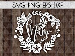 Download Cricut Silhouette Mothers Day Gift For Mum Mum Mandala Svg Papercut Template Svg Pdf Png Jpg Eps Mandala Svg Mum Svg Mum Birthday Art Collectibles Drawing Illustration Kromasol Com