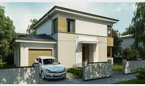 Over 300 block house & cottage plans with basement floor and terrace, plus construction cost estimate. Two Story Modern House Plans
