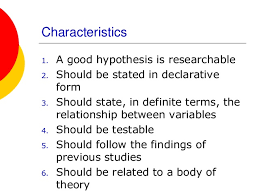 The independent variable (what the researcher changes) and the dependent variable (what. Formulating Hypothesis In Nursing Research