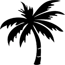 Palm sunday clip art black and white. Printable Palm Tree Clip Art Free Rectangle Circle