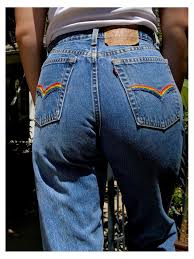 Guess jeansbeautiful 80s era authentic guess jeans. Unavailable Until 9 2020 Hand Embroidered Rainbow Depop Rainbow Embroidery Jeans Rainbowembr Embroidery Jeans Diy Embroidery Jeans Embroidered Clothes