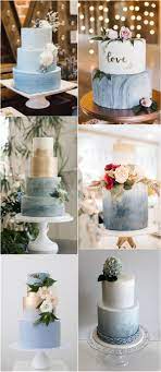20 Dusty Blue Wedding Cake Ideas Wedding Cakes Blue Wedding Cake Dusty Blue Watercolor Wedding Cake