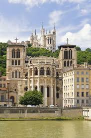 Cathedral Saint Jean And Basilica Notre Dame De Fourviere Lyon France Lyon France France France Travel