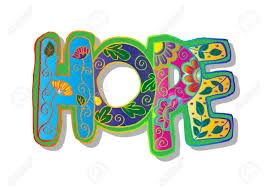 The most common decorative word hope material is metal. Word Hope Decorative Stylized Royalty Free Cliparts Vectors And Stock Illustration Image 86549082